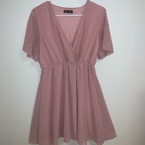 PINK SEMI FORMAL DRESS